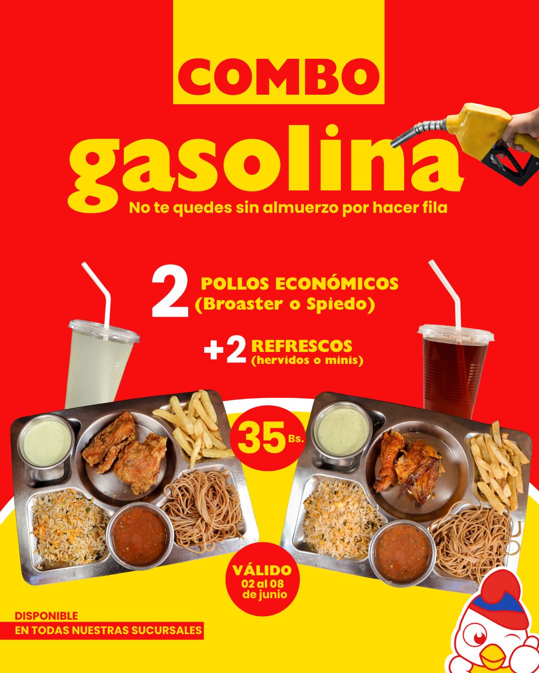 🔥 COMBO GASOLINA 🔥